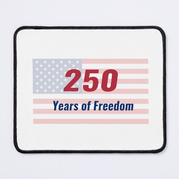 Item preview, 250 Years of Freedom – American Flag Watermark Patriotic Tee | Uncle Jichuan designed and sold by Uncle-Jichuan.