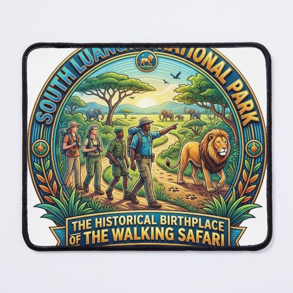 Item preview, LUANGWA NATIONAL PARK ZAMBIA designed and sold by likbatonboot.