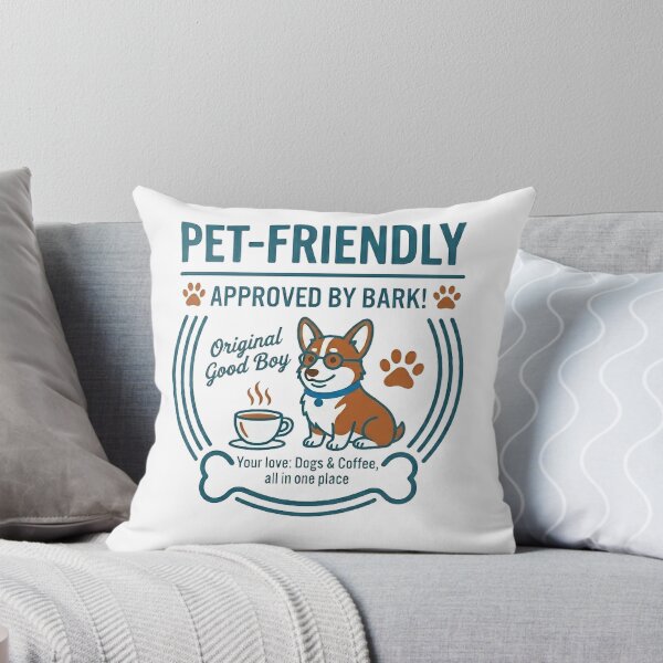Item preview, Pet-Friendly Corgi Coffee designed and sold by Color Verse1.