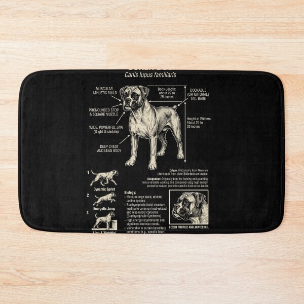 Item preview, Boxer Dog Scientific Anatomy Biology Dog Lover designed and sold by Kimberley King Art  King Art.