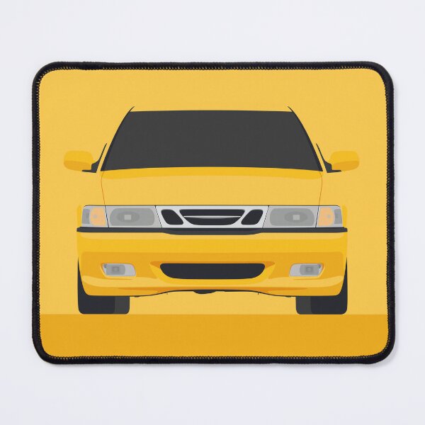 Item preview, Saab 9-3 aero coupe - Vector drawing designed and sold by yohannlp.