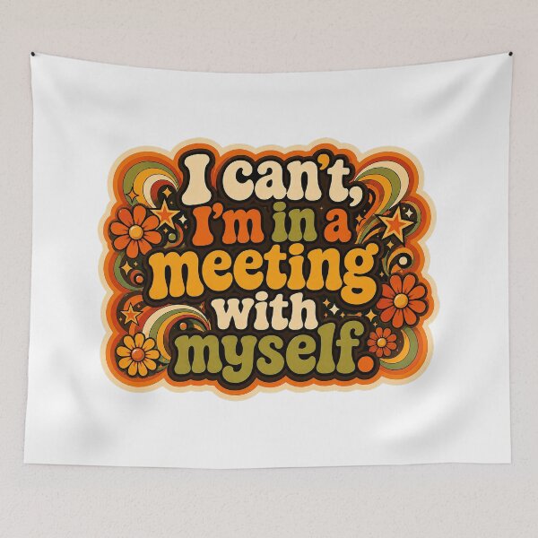Item preview, Funny Retro 70s Corporate meeting - Illustration designed and sold by Eric Sintès.