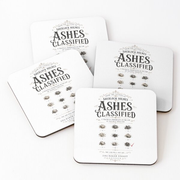 Item preview, Sherlock Holmes Ashes Classified Practical Tobacco Monograph Art designed and sold by Fenay Designs.