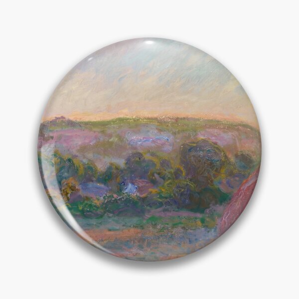Item preview, Pink Haystacks at Sunset Field designed and sold by artofuniverse.