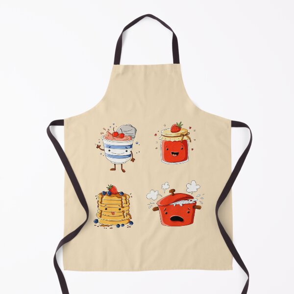 Item preview, Cute Breakfast Food Characters Sticker designed and sold by OKartashova.
