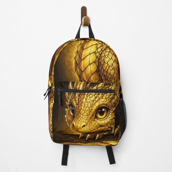 Item preview, Golden Baby Dragon – Majestic Fantasy Creature Art designed and sold by Karszul.