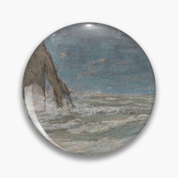 Item preview, Stormy Cliffs at Etretat Coast designed and sold by artofuniverse.