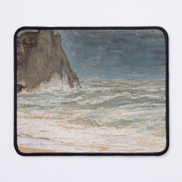 Item preview, Stormy Cliffs at Etretat Coast designed and sold by artofuniverse.
