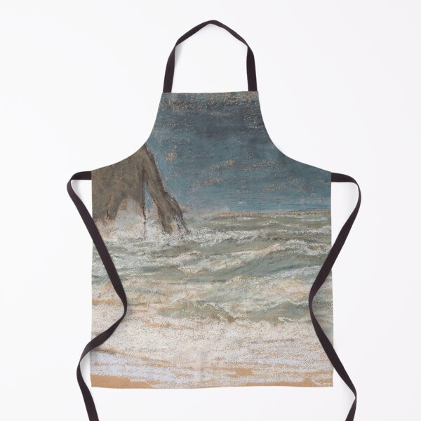 Item preview, Stormy Cliffs at Etretat Coast designed and sold by artofuniverse.
