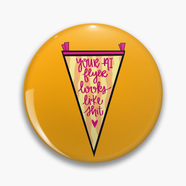 Item preview, No More AI Flyers Please! designed and sold by she who creates.