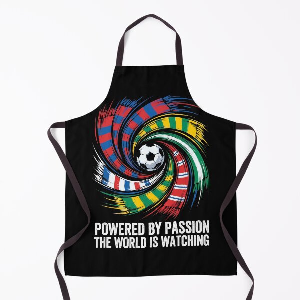 Item preview, Powered By Passion - Football designed and sold by MerchViz.
