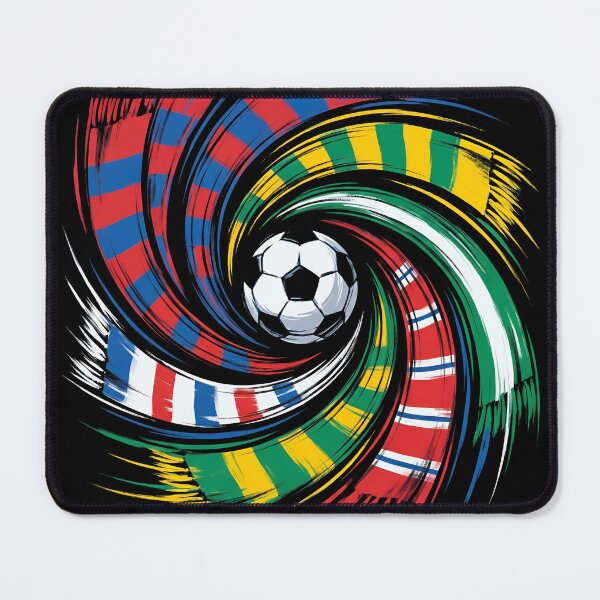 Item preview, Powered By Passion - Football designed and sold by MerchViz.