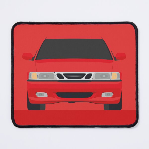 Item preview, Saab 9-3 aero coupe - Vector drawing designed and sold by yohannlp.