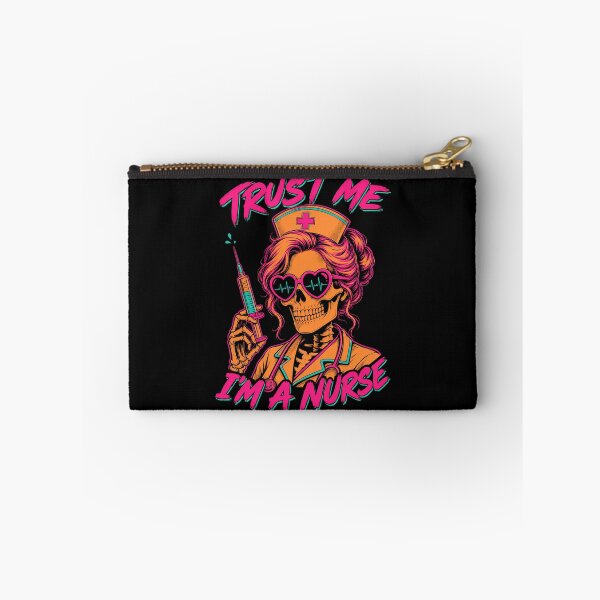 Item preview, Trust Me I’m a Nurse Neon Skeleton Humor designed and sold by Victor Shadehorn.