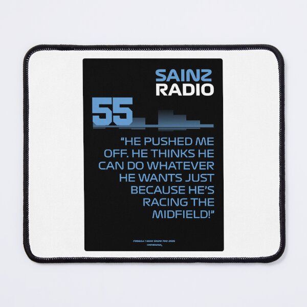 Item preview, He pushed me off - #CS55 F1 Team Radio designed and sold by Heybratan.