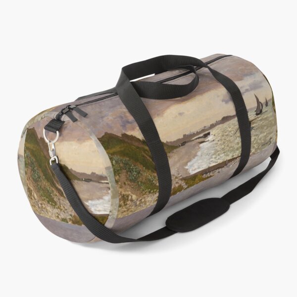 Item preview, Fishing Boats Along the Normandy Coast designed and sold by artofuniverse.