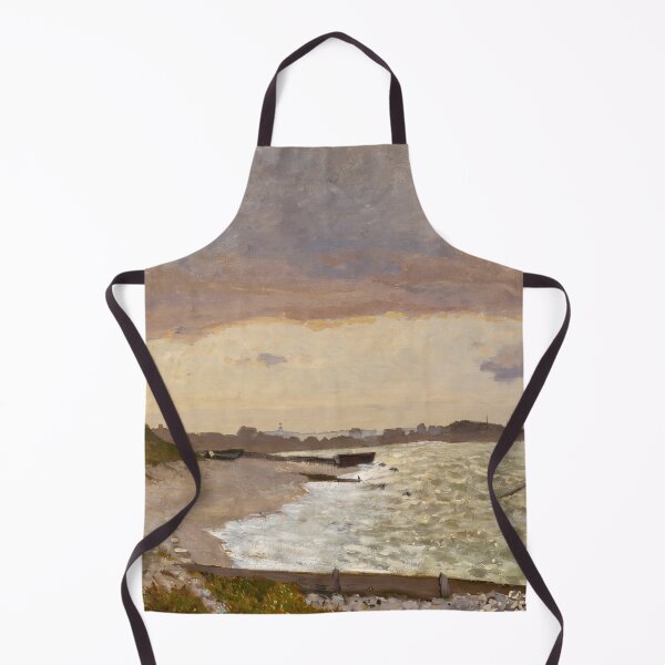Item preview, Fishing Boats Along the Normandy Coast designed and sold by artofuniverse.