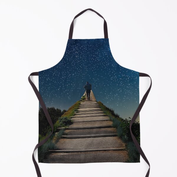 Item preview, Starry sky with hiker designed and sold by TeleKomander.