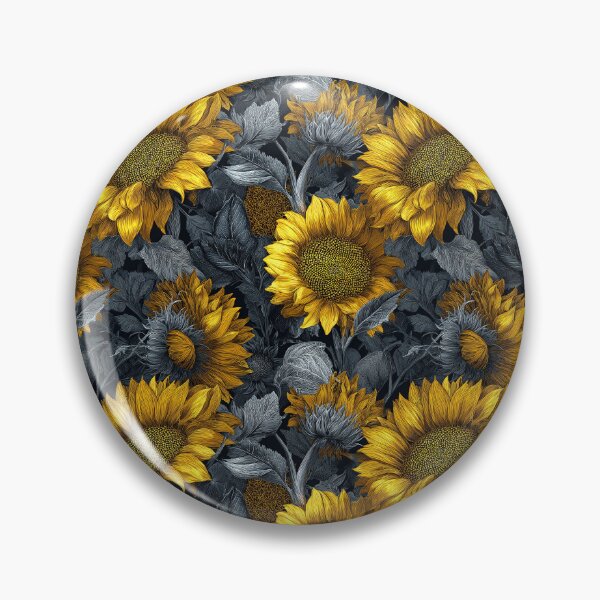 Item preview, Elegant Sunflower Texture  - Botanical Garden Pattern - Housewarming Gift Ideas designed and sold by RoyalStarsPatts.
