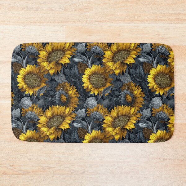 Item preview, Elegant Sunflower Texture  - Botanical Garden Pattern - Housewarming Gift Ideas designed and sold by RoyalStarsPatts.