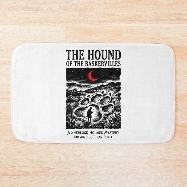 Item preview, The Hound of the Baskervilles Sherlock Holmes Book Poster Art designed and sold by Fenay Designs.