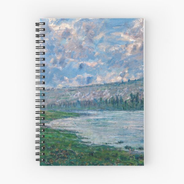 Item preview, Seine River Valley Under Drifting Clouds designed and sold by artofuniverse.