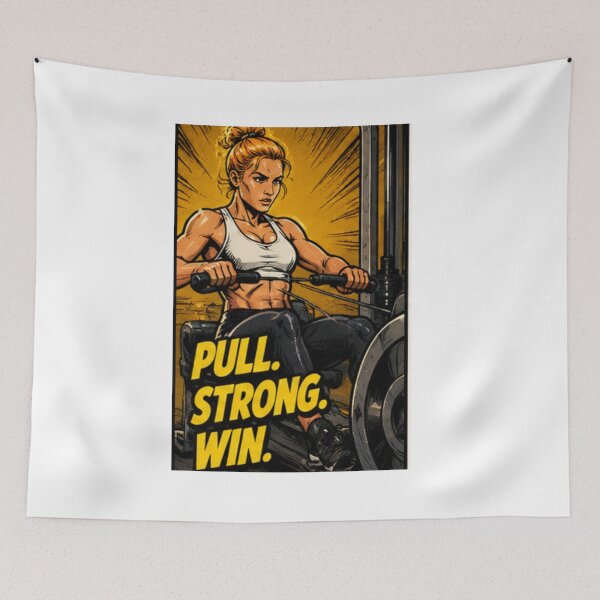 Item preview, PULL STRONG WIN designed and sold by SilentRep.