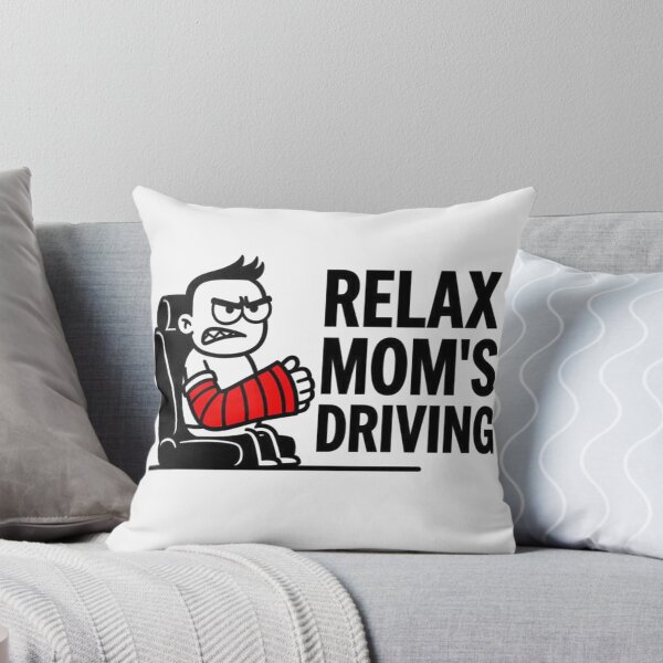 Item preview, Mom At The Wheel - Sarcastic Car Humor Cartoon Tee designed and sold by Petringo.