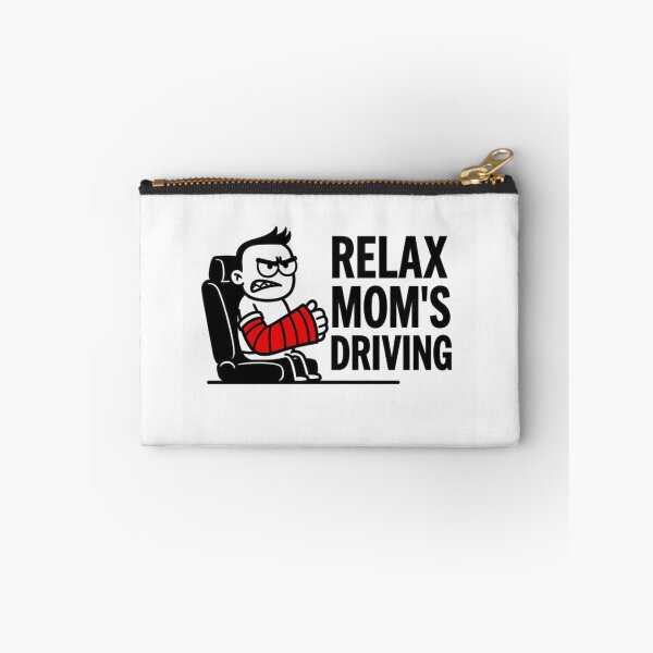 Item preview, Mom At The Wheel - Sarcastic Car Humor Cartoon Tee designed and sold by Petringo.