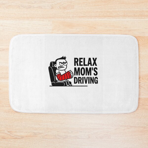 Item preview, Mom At The Wheel - Sarcastic Car Humor Cartoon Tee designed and sold by Petringo.