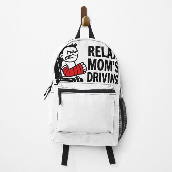 Item preview, Mom At The Wheel - Sarcastic Car Humor Cartoon Tee designed and sold by Petringo.