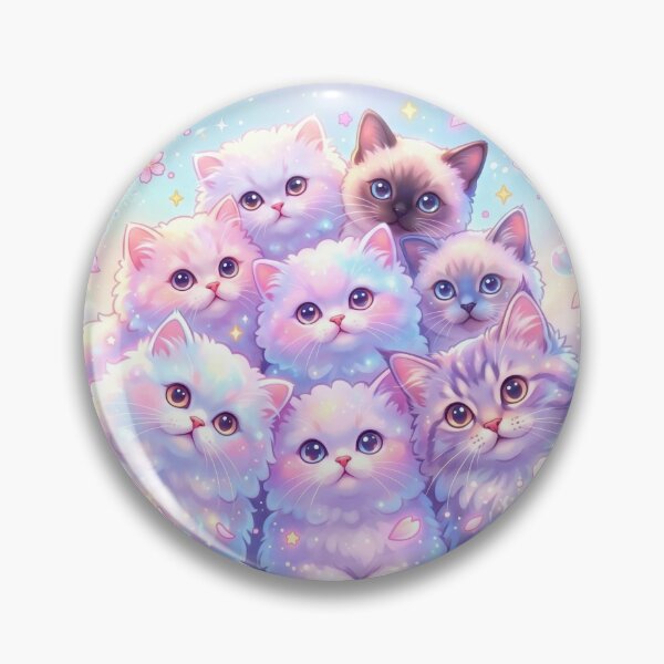 Item preview, Cute Kittens Under Cherry Blossoms designed and sold by AnnArtshock.