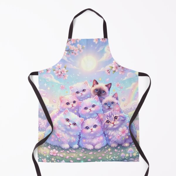 Item preview, Cute Kittens Under Cherry Blossoms designed and sold by AnnArtshock.