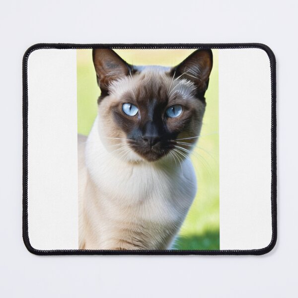 Item preview, Animals - Siamese Cat, Ice Blue Eyes Portrait designed and sold by DoodyPets.