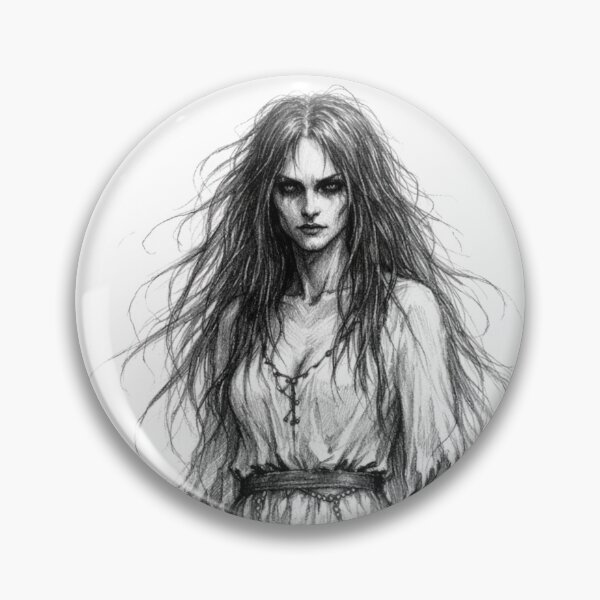 Item preview, Poludnica - Lady of Midday - Slavic Mythology Demon designed and sold by Sierodzyna.