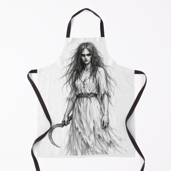 Item preview, Poludnica - Lady of Midday - Slavic Mythology Demon designed and sold by Sierodzyna.