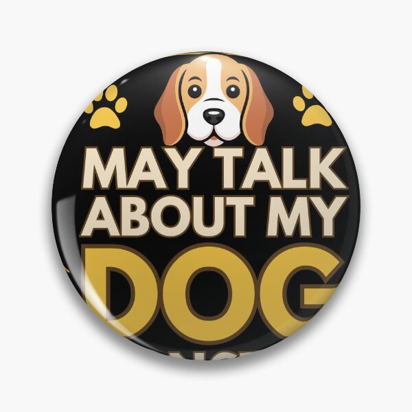 Item preview, Warning May Talk About My Dog Nonstop Funny Dog Lover T-Shirt designed and sold by Uvclick.