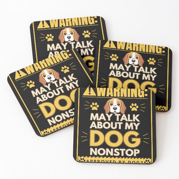 Item preview, Warning May Talk About My Dog Nonstop Funny Dog Lover T-Shirt designed and sold by Uvclick.