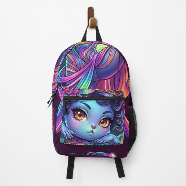 Item preview, Thai Fairy Neon Cat Goddess Art Toy Style designed and sold by ChaEmm_Studio.