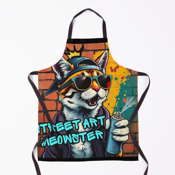 Item preview, Streetwise Cat Graffiti Style designed and sold by Dino-Lune.