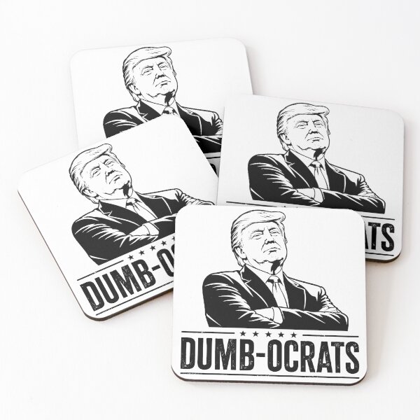 Item preview, DUMB-OCRATS – Political Humor Parody Design designed and sold by pixiedustpaint.