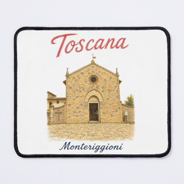 Item preview, Monteriggioni Tuscany Medieval Church designed and sold by JOANNASKAH.