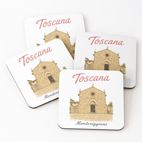 Item preview, Monteriggioni Tuscany Medieval Church designed and sold by JOANNASKAH.