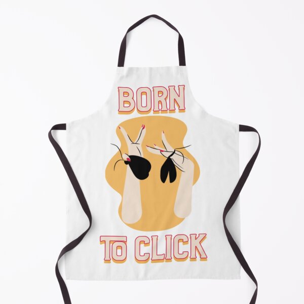 Item preview, Born To Click Castanets Flamenco Dancer Retro designed and sold by Tumpater.