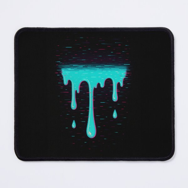 Item preview, Neon Overflow – Cyber Glitch Liquid Cascade designed and sold by JupiterGlitchEmpire.