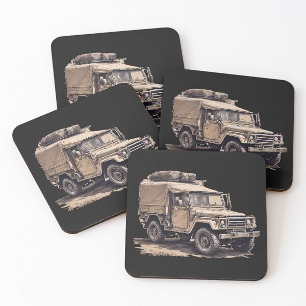 Item preview, Geometric Overland Explorer –  Vehicle Art designed and sold by Tklezardesigns.