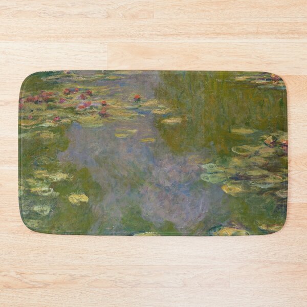 Item preview, Water Lilies on Tranquil Pond designed and sold by artofuniverse.