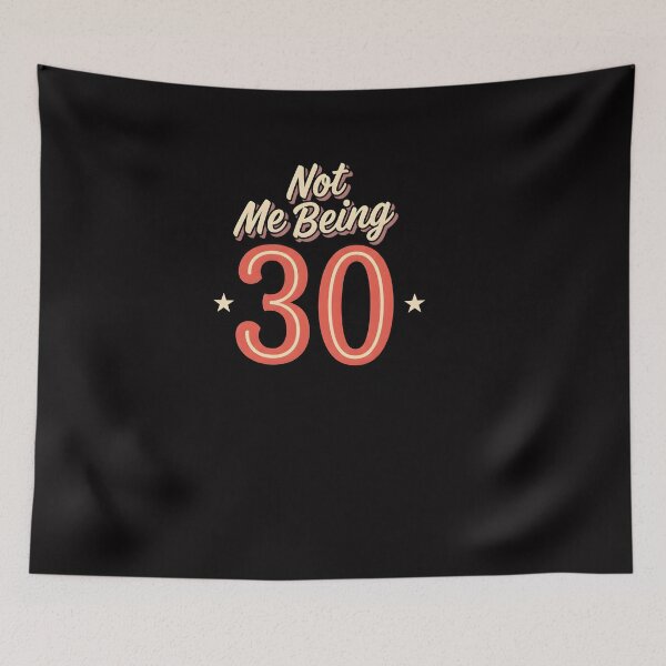 Artikelvorschau, „Nicht ich mit 30“-Shirt, lustiges Shirt zum 30. Geburtstag für Frauen und Männer entworfen und verkauft von Hannah Pillic.