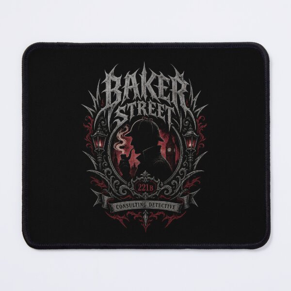 Item preview, Baker Street Consulting Detective Gothic Heavy Metal Art designed and sold by Fenay Designs.