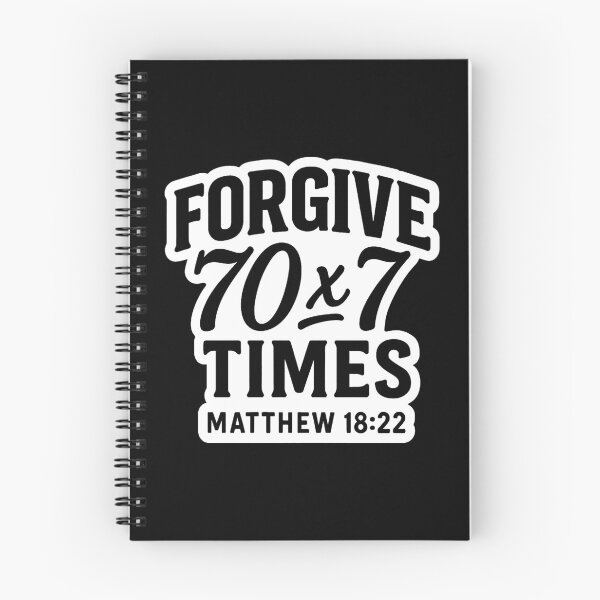 Item preview, Matthew 18:22 Forgive 70 x 7 Times designed and sold by plushism.